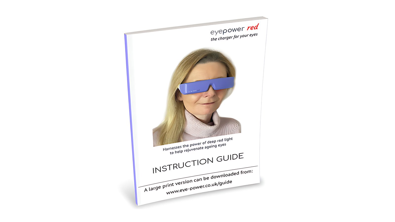 Printed guide to using your eyepower red